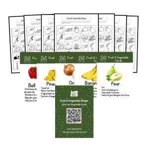Fruit and Vegetable Bingo Kit