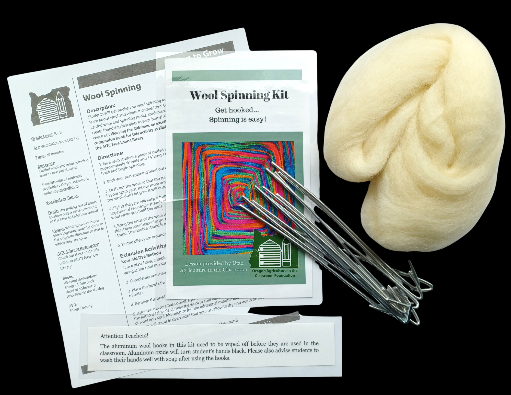 Wool Spinning Kit