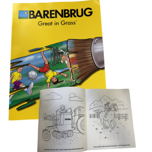 Great in Grass - The Coloring Book Story of a Greener World