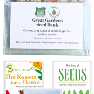 Great gardens seed bank and photos of books